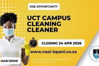 UCT Campus Cleaning Cleaner x20 Posts