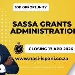 SASSA Hiring for Grants Administration x80 Posts