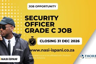 Security Officer Grade C Job Opportunity