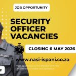 Security Officer Vacancies at Department of Water and Sanitation