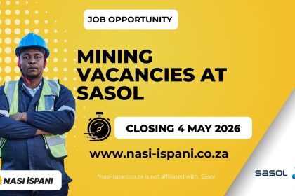 Mining Vacancies at Sasol