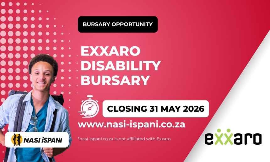 Exxaro Bursary for Students Living with Disabilities