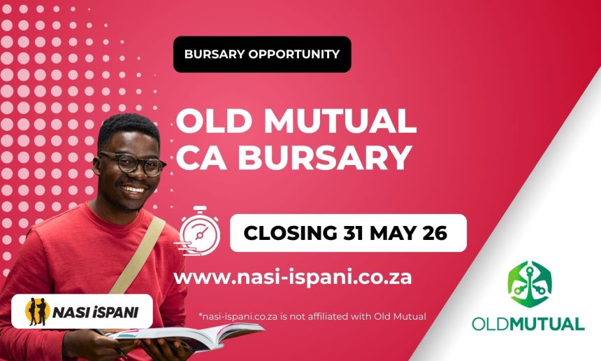 Old Mutual Chartered Accounting CA Bursary 2027