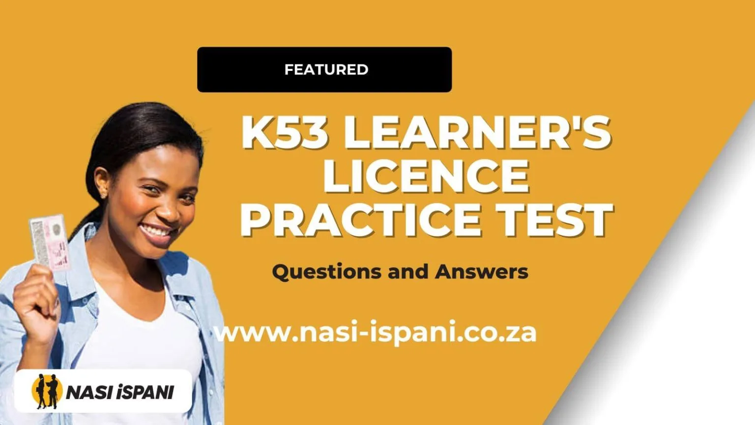 K53 Learner's Licence Practice Test: Questions and Answers