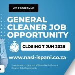 General Cleaner Job Opportunity