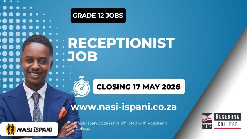 Receptionist Job at Rosebank College