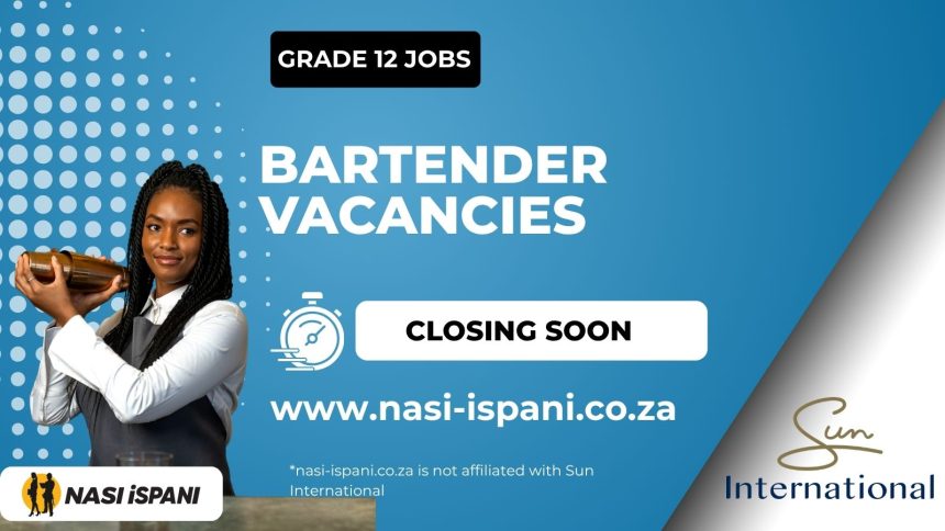 Bartender at Sun City Resort
