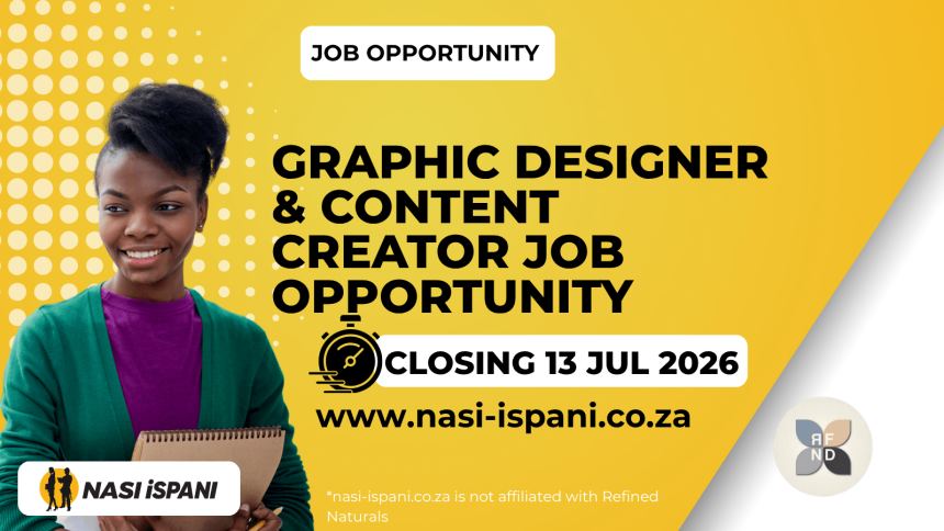 Graphic Designer & Content Creator Job Opportunity at Refined Naturals
