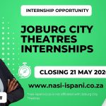 Youth Development Internships at Joburg City Theatres