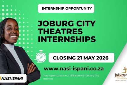 Youth Development Internships at Joburg City Theatres