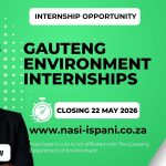 Gauteng Department of Environment Internships 2026