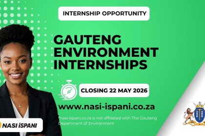 Gauteng Department of Environment Internships 2026