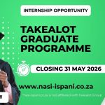 Takealot Marketing Graduate Programme (TFS) 2026 – Apply Now
