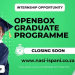 Open Box Graduate Programme 2026 — Apply in Cape Town
