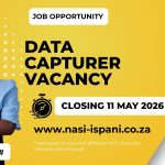 Data Capturer at Department of Health -REFS/048576