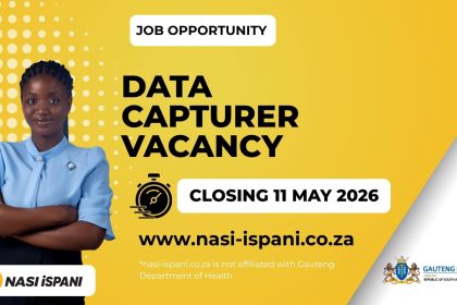 Data Capturer at Department of Health -REFS/048576