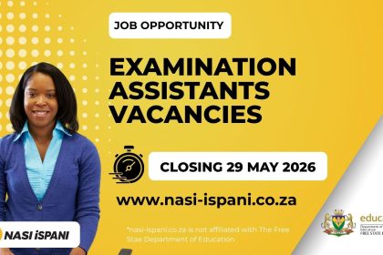 Examination Assistants at Free State Department of Education
