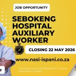 Sebokeng Hospital Auxiliary Worker CSSD
