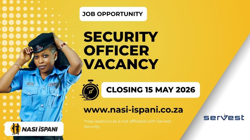 Grade A1 Security Officer at Servest Security