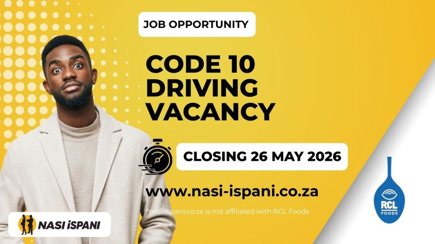 RCL Foods Hiring Code 10 Driver