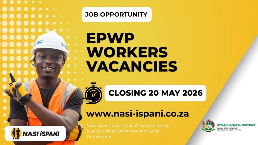 EPWP Workers at KZN Social Development