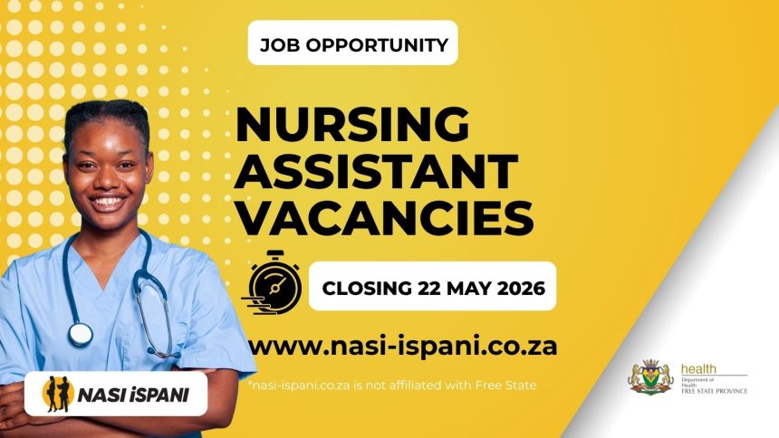 Nursing Assistant x5 Posts at Universitas Hospital