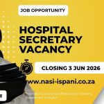 Bheki Mlangeni Hospital Secretary Vacancy - REFS/049828