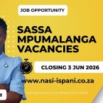 SASSA Mpumalanga Vacancies