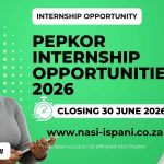 Pepkor Internship Opportunities 2026