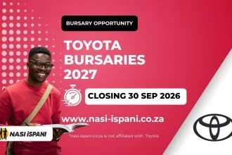 Toyota Bursaries 2027