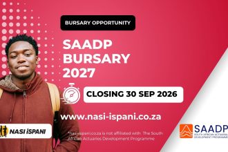 SAADP Actuarial Science Bursary 2027 - Apply Now