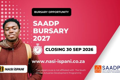 SAADP Actuarial Science Bursary 2027 - Apply Now