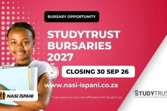 StudyTrust Bursaries 2027 - Apply Now