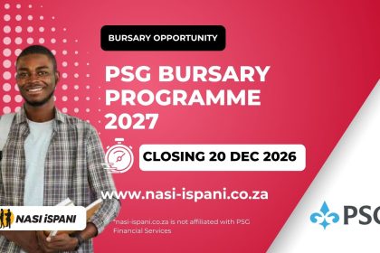 PSG Bursary Programme 2027 - Apply Now