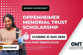 Oppenheimer Memorial Trust Scholarship 2027 - Apply Now