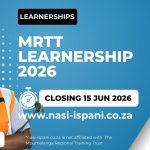 MRTT Learnership Opportunities x50 Posts