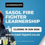 Sasol Fire Fighter Learnership Programme 2026