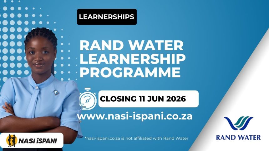 Rand Water Learnership Programme - NQF Level 5