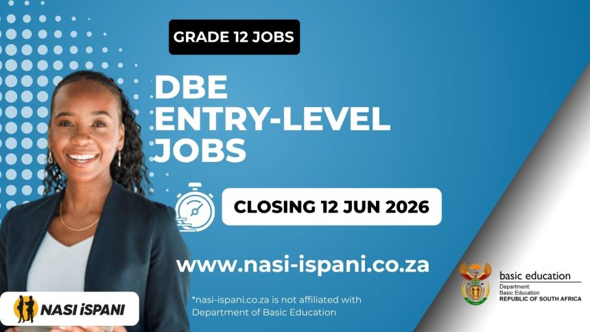 Department of Basic Education Entry-Level Jobs
