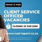 Department of Employment and Labour Client Service Officer 2026