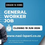 SAWS General Worker Job