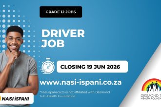 Driver Job at Desmond Tutu Health Foundation