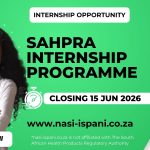 SAHPRA Internship Programme