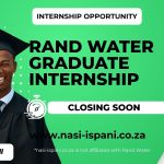 Rand Water Graduate Internship Programme 2026 - Apply Now