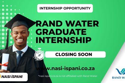 Rand Water Graduate Internship Programme 2026 - Apply Now