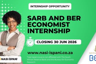SARB and BER Economist Internship 2027 - Apply Now
