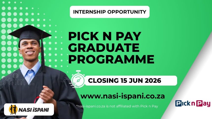 Pick n Pay Graduate Buyer Programme 2026 - Apply Now