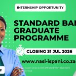 Standard Bank Compliance Graduate Programme 2026 - Apply Now