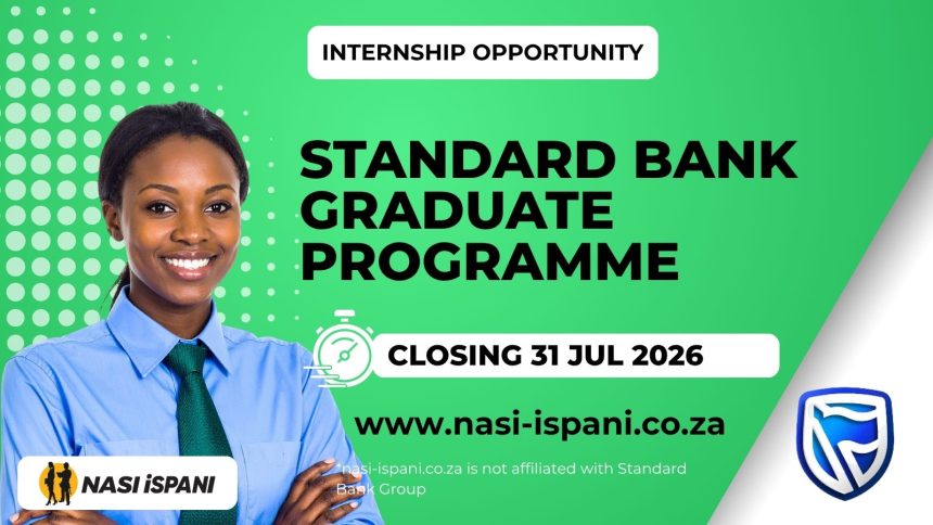 Standard Bank Compliance Graduate Programme 2026 - Apply Now