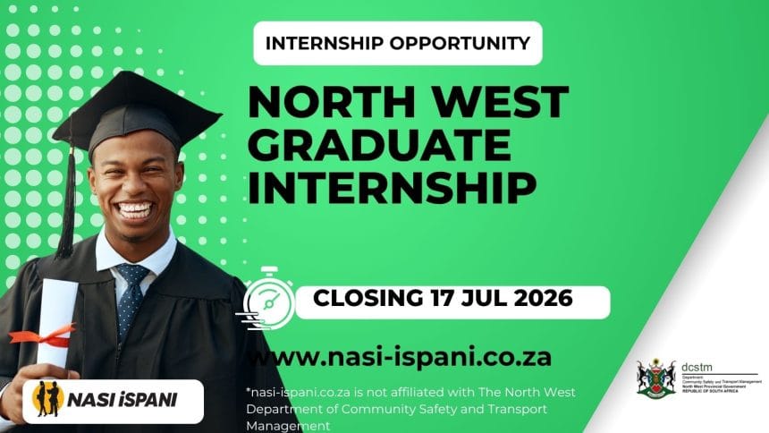 North West Community Safety and Transport Graduate Internship 2026 - Apply Now